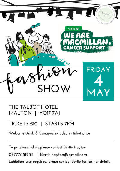 Macmillan Cancer Support Fashion Show.