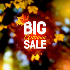 Autumn sale is now on!!!