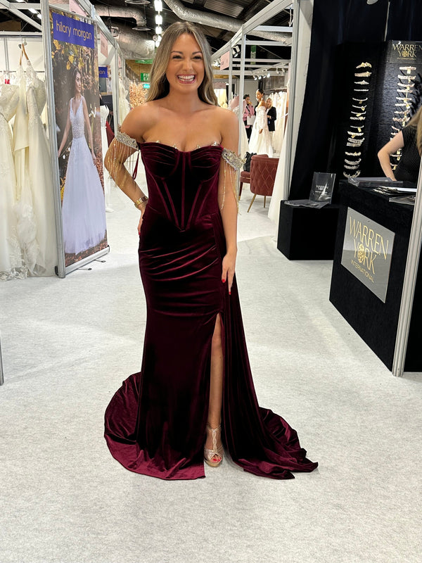 Fitted Prom Evening Dress - Prince