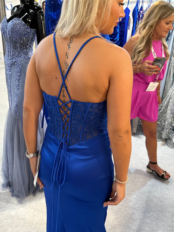 Fitted Prom Evening Dress - Mickey