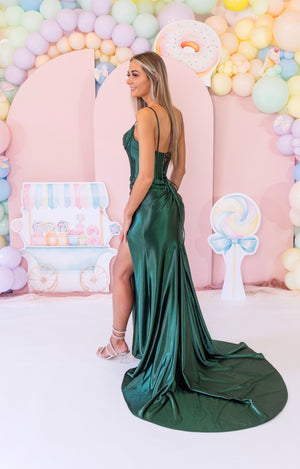 Fitted Prom Evening Dress - Maeve