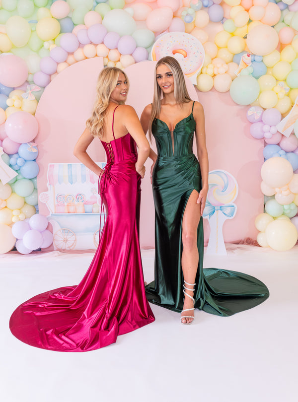 Fitted Prom Evening Dress - Maeve