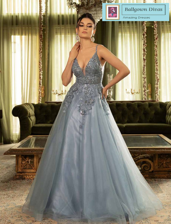 Tulle Prom Evening Dress