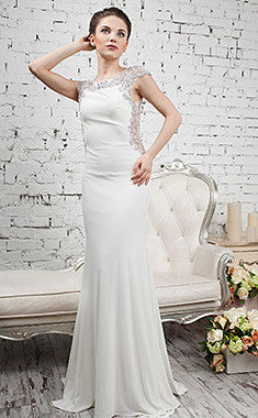 WEDDING DRESS ‘Erin’ -  Ivory UK 10 - £50