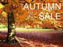 AUTUMN SALE - NOW ON !!