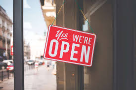 yes - we are open!!