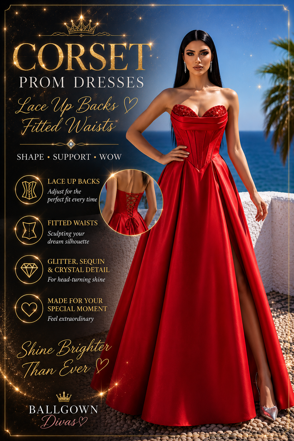 Corset Prom Dresses