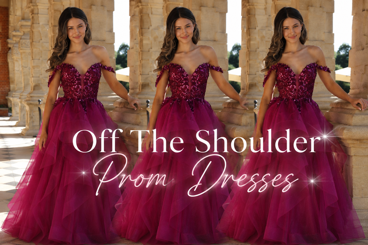 Off The shoulder Prom Dresses