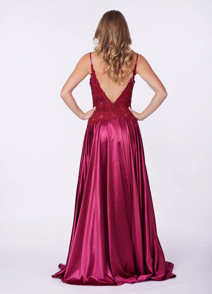 A-Line Prom Evening Dress - Melody