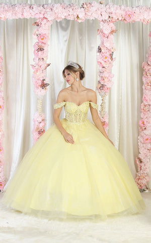 Ballgown Prom Evening Dress - Rosey