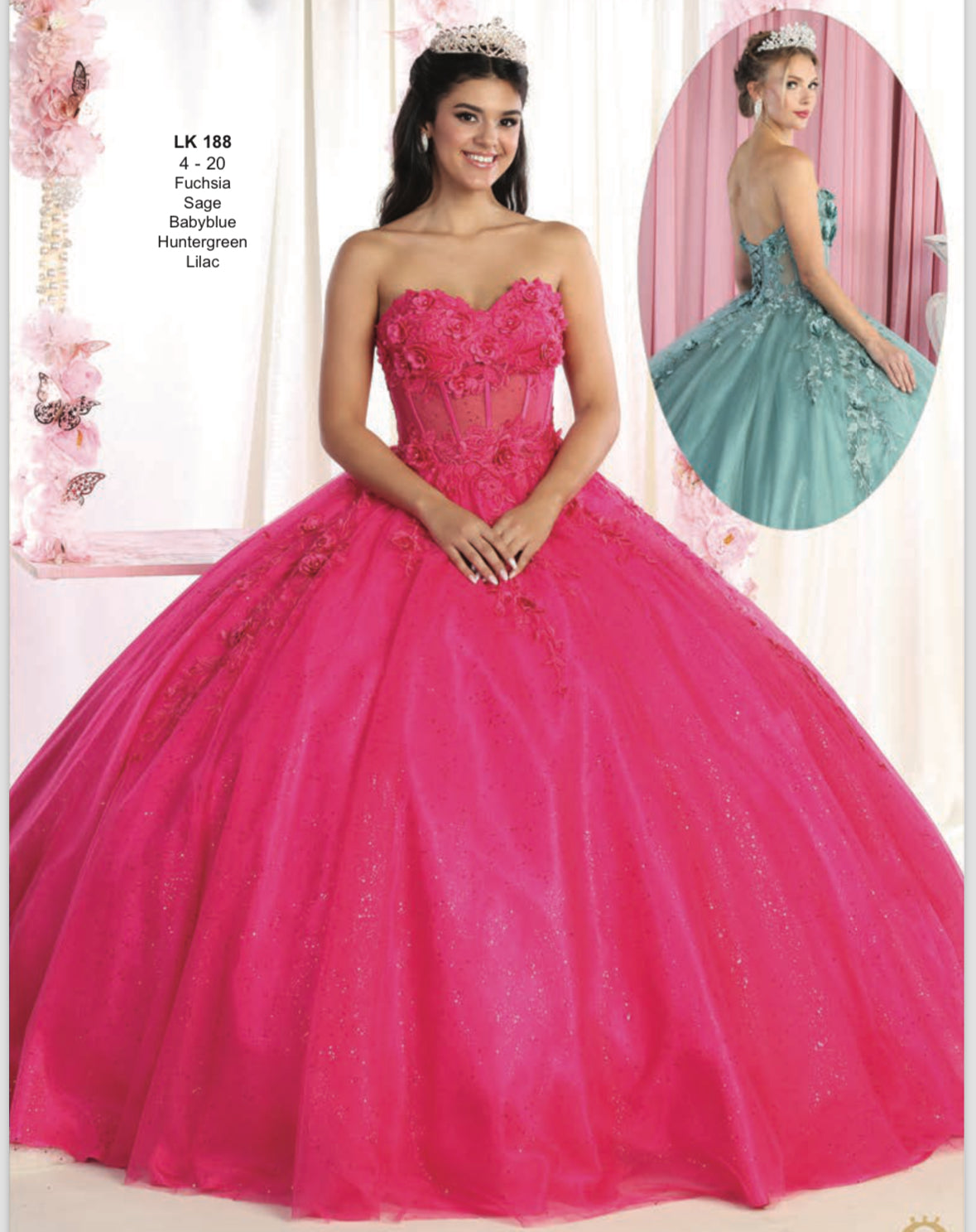 Quinceneara Dress - Peony