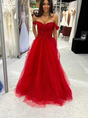 Ballgown Prom Evening Dress - Rosey