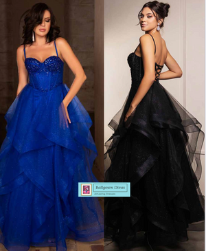 Waterfall Prom Evening Dress - Chelsea