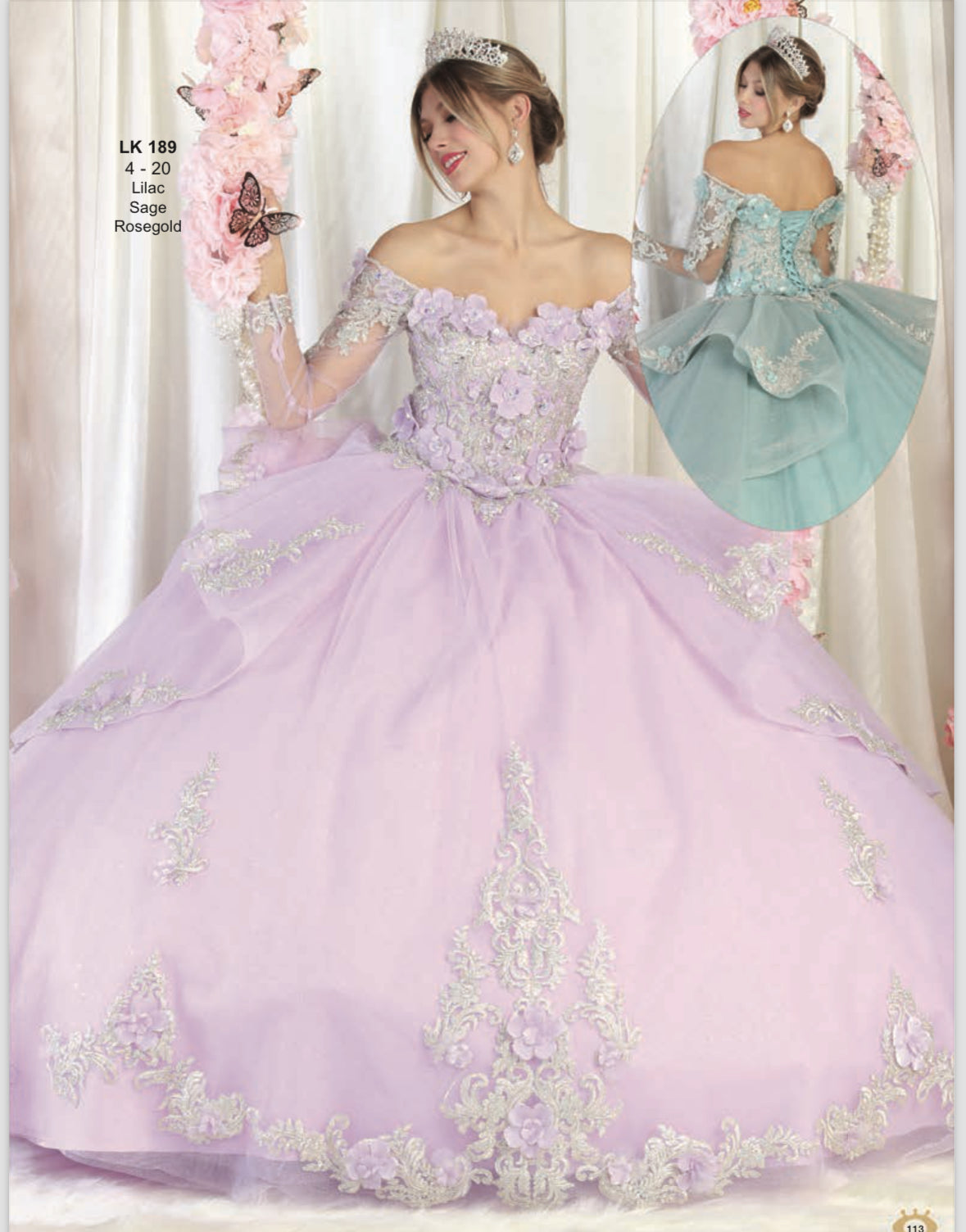 Quinceanera Dress - Freya