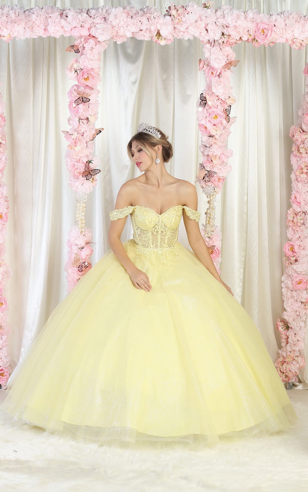 Ballgown Prom Evening Dress - Rosey