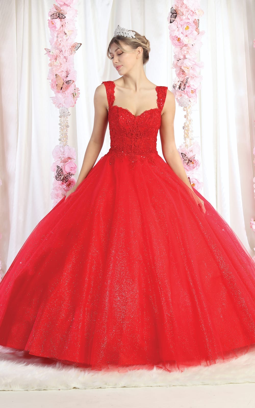 Quinceneara Ballgown Dress - Rosey