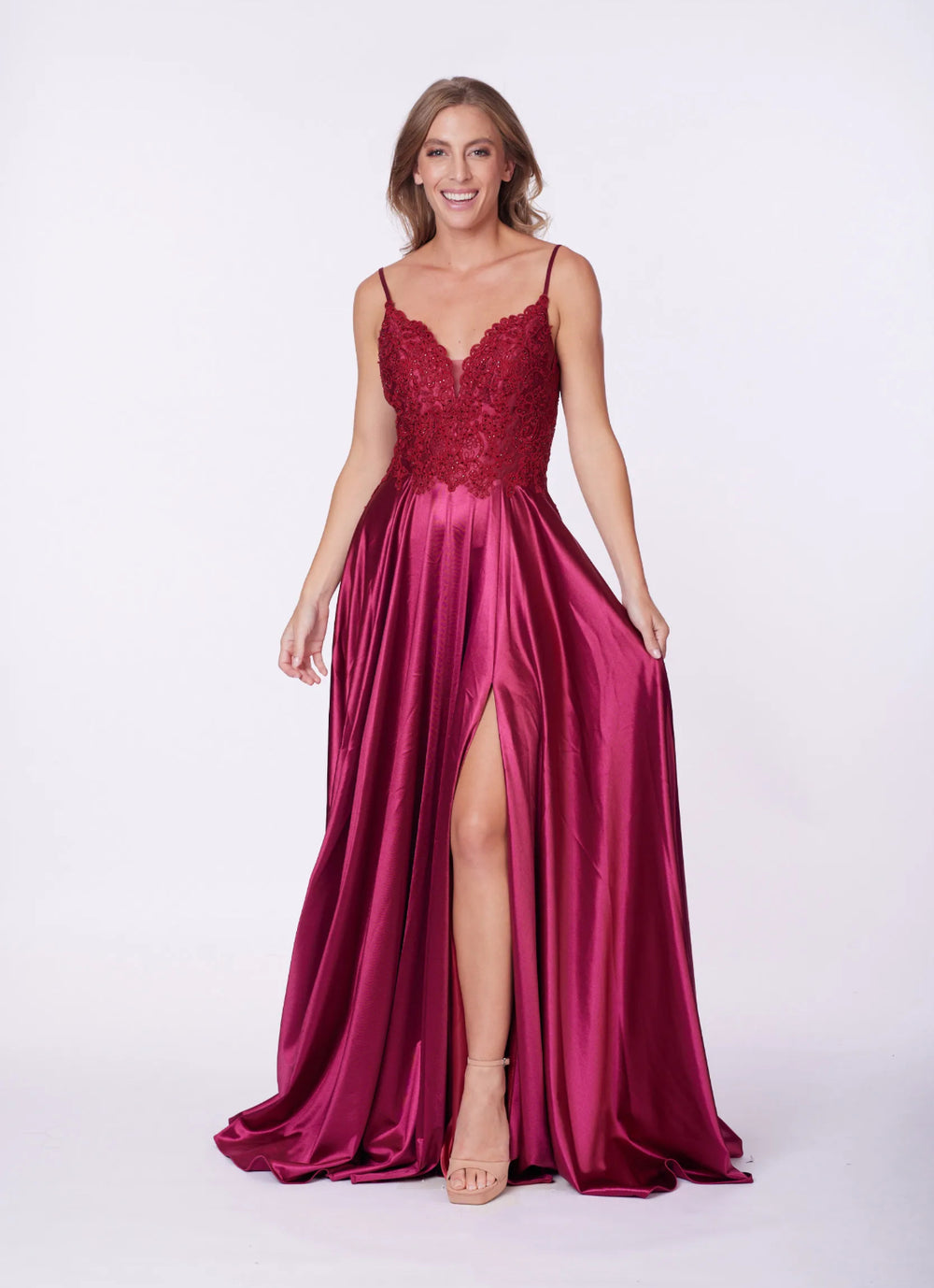 A-Line Prom Evening Dress - Melody
