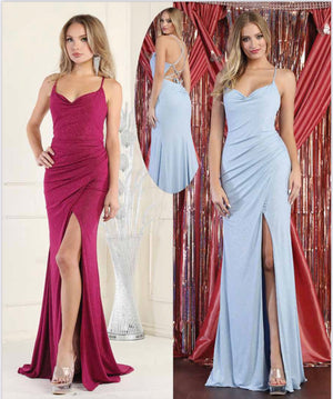 Fitted Prom Evening Dress - Skye