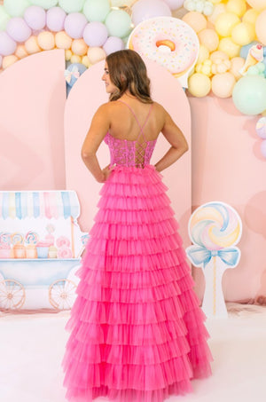 Waterfall Prom Evening Dress - Bella