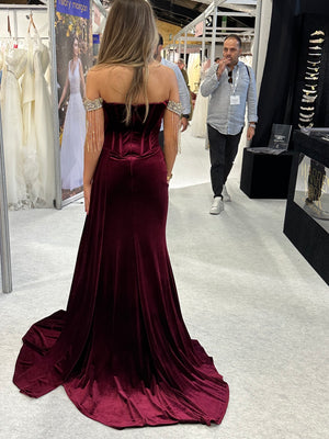 Fitted Prom Evening Dress - Prince