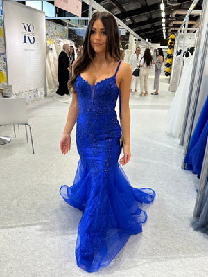 Fishtail Prom Evening Dress - Dora