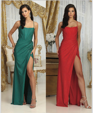 Fitted Prom Evening Dress - Tyler