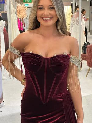 Fitted Prom Evening Dress - Prince
