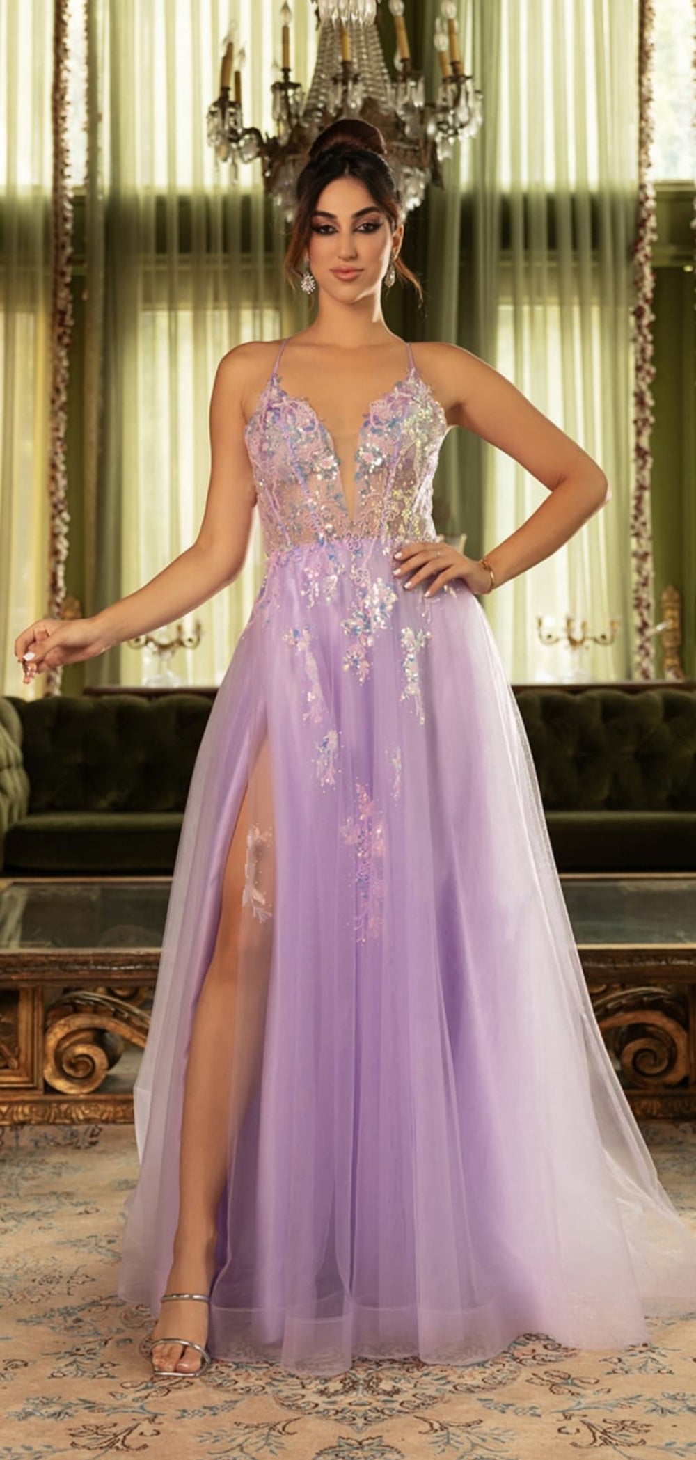 Tulle Prom Evening Dress - Jadore