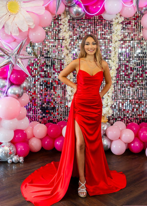 Fitted Prom Evening Dress - Bridget