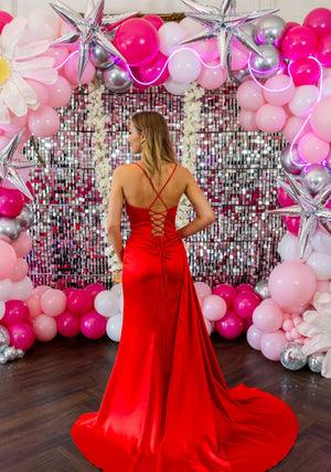 Fitted Prom Evening Dress - Bridget