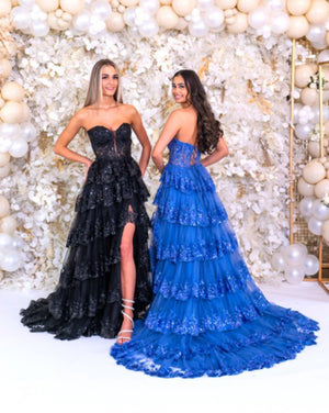 Waterfall Prom Evening Dress - Cece