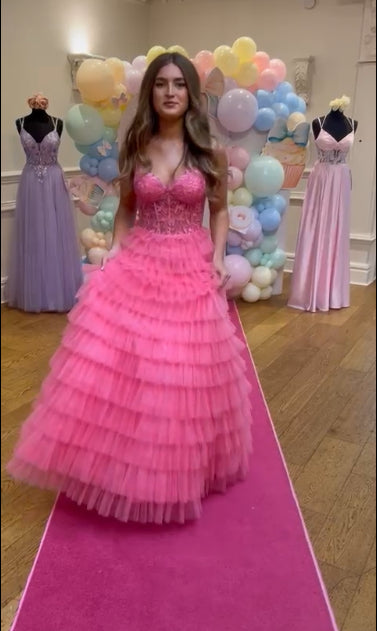 Waterfall Prom Evening Dress - Bella