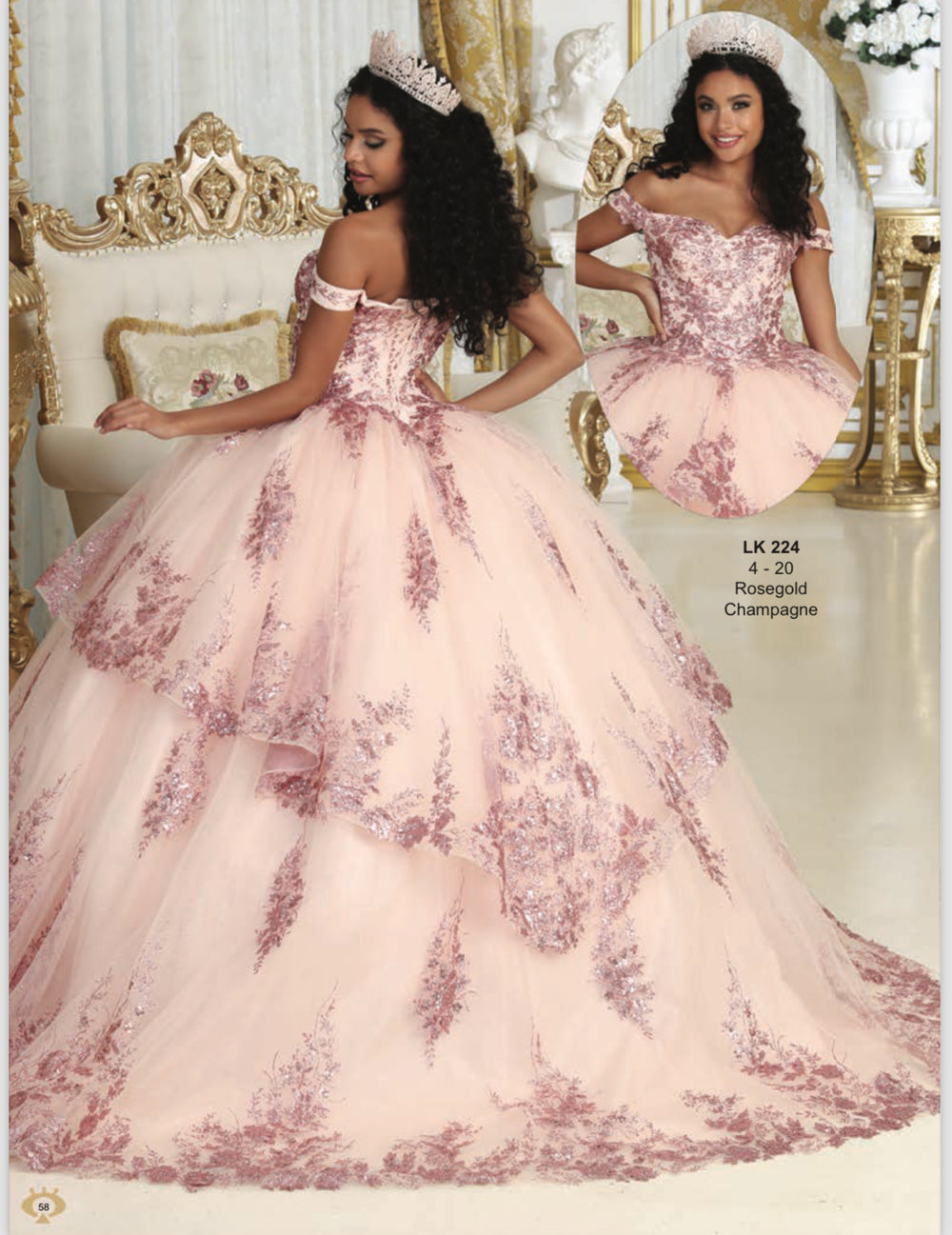 Quinceanera Princess Dress - Kate
