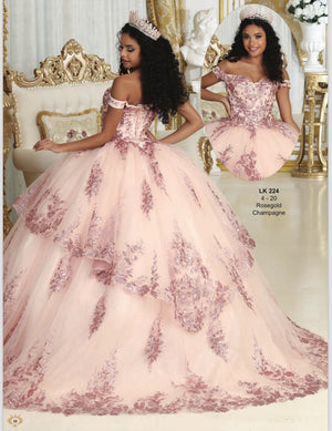 Quinceanera Princess Dress - Kate