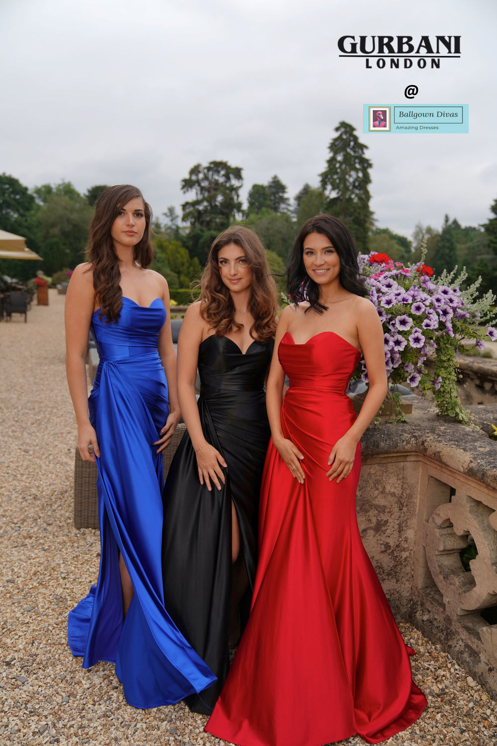Fitted Prom Evening Dress - Finley