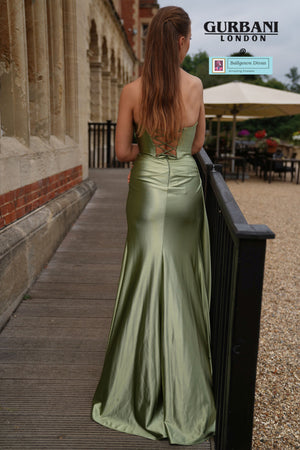 Fitted Prom Evening Dress - Finley