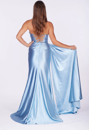 Fitted Prom Evening Dress - Angelica