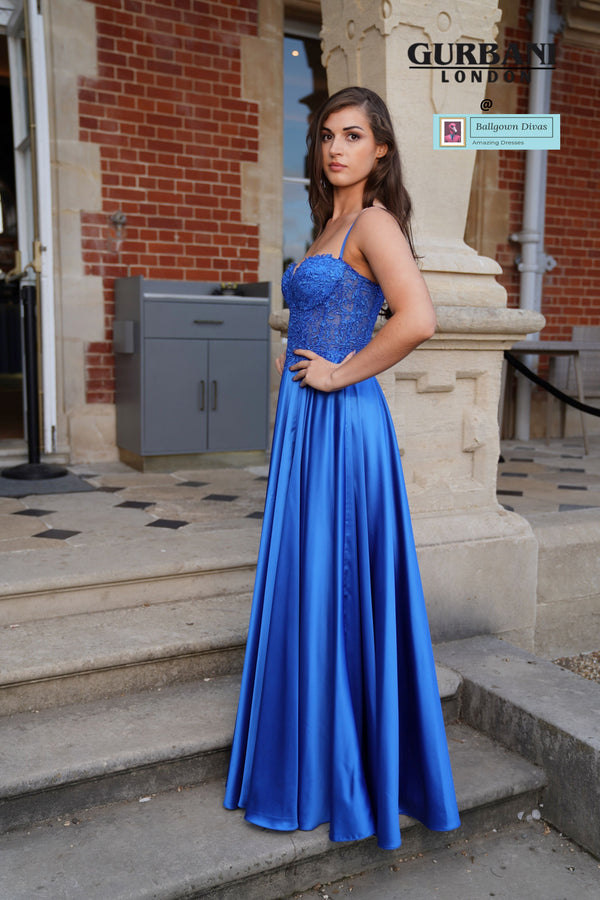 A - Line Prom Evening Dress - Isla A