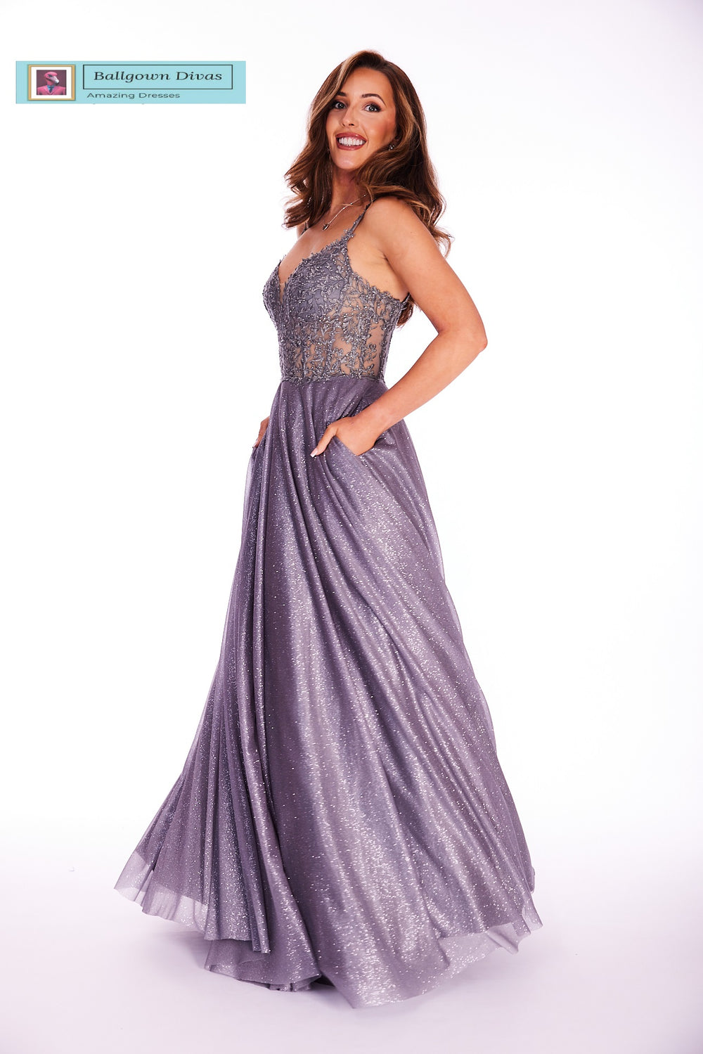 Ballgown Prom Evening Dress - Misty
