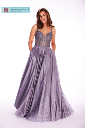 Ballgown Prom Evening Dress - Misty