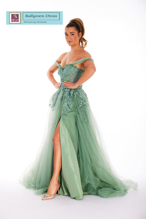 Tulle Prom Evening Dress - Jennifer
