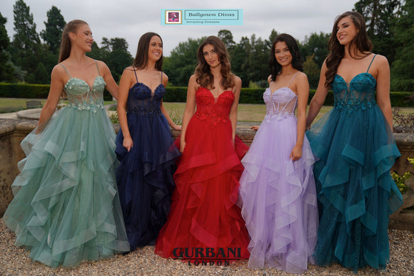 Waterfall Prom Evening Dress - Peri W