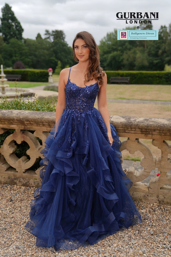 Waterfall Prom Evening Dress - Queenie
