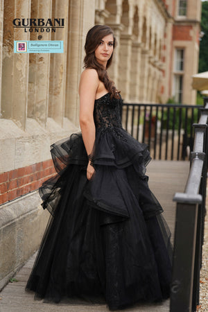 Waterfall Prom Evening Dress - Talia