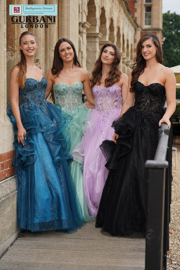 Waterfall Prom Evening Dress - Talia