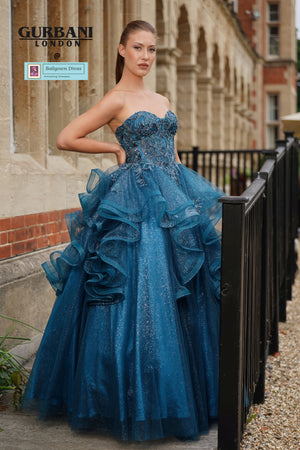 Waterfall Prom Evening Dress - Talia