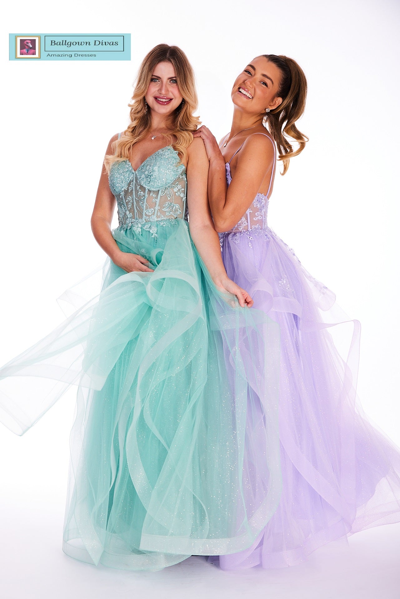 Waterfall Prom Evening Dress - Georgia