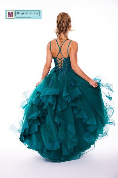 Waterfall Prom Evening Dress - Reagan