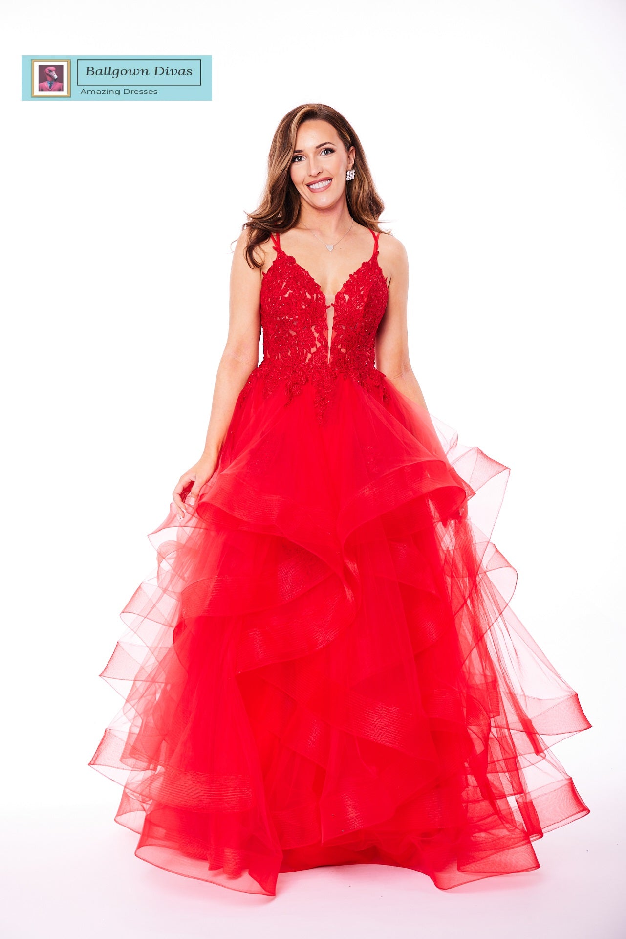 Waterfall Prom Evening Dress - Reagan