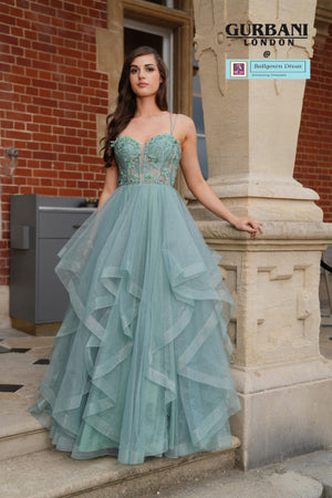 Waterfall Prom Evening Dress - Bliss